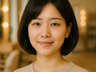 단발 C컬